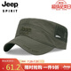 吉普（JEEP）帽子男平頂帽鴨舌帽男士棒球休閑戶外太陽(yáng)帽遮陽(yáng)帽