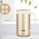虎牌（TIGER） 304不銹鋼真空保溫杯茶杯咖啡杯帶濾網(wǎng)CWM-A050 500ml 金灰色(NN)