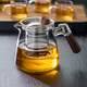 憶壺茶（YIHUTEA）玻璃茶壺茶水分離茶杯玻璃泡茶壺辦公室泡茶杯玻璃茶具功夫 【600ML】透明雅心壺