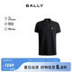 BALLY巴利 男士時(shí)尚棉質(zhì)短袖Polo衫 6308670 黑色 M