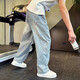 倉石一樹(shù)潮牌春夏牛仔褲男士潮流2026新款休閑百搭寬松運動(dòng)直筒彎刀長(cháng)褲子 藍色 M