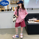 迪士尼（Disney）t恤兒童套裝夏季2025新款女童短袖上衣夏裝大童女孩短褲童裝衣服 套裝 170 cm