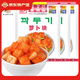 金剛山韓國(guó)泡菜蘿卜塊400g 下飯菜腌制咸菜袋裝 400g*3袋