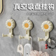 PAKCHOICE吸盤(pán)掛鉤免打孔真空強(qiáng)力無(wú)痕掛鉤廚房衛(wèi)生間浴室門(mén)后毛巾墻壁粘鉤