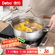 Debo德鉑凱奇304不銹鋼鍋湯鍋電磁爐燃?xì)馔ㄓ缅?6cm