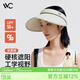 VVC成毅同款防曬帽女遮陽帽防紫外線夏季工學(xué)視野戶外大檐帽 灰度綠 