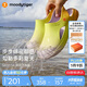 moodytiger兒童洞洞鞋夏季透氣舒適排汗百搭戶外沙灘鞋子男童拖鞋女童涼鞋