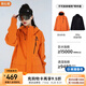 駱駝（CAMEL）沖鋒衣男[麒麟]抓絨三合一防水防風(fēng)保暖戶外登山服外套女 O606，氧化橙 ，男女同款 S