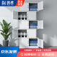 潤(rùn)虎文件柜鐵皮柜檔案辦公資料柜子鋼制儲(chǔ)物柜分體五節(jié)文件柜員工柜