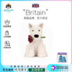 JELLYCAT英國代購告白玫瑰西高地小狗毛絨玩偶可愛(ài)蘇格蘭梗犬禮物女生閨蜜玫瑰西高地25cm