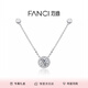 Fanci范琦星點(diǎn)項(xiàng)鏈女銀鎖骨鏈生日女友高級(jí)感禮物高級(jí)感女士送閨蜜 白色 京J倉(cāng)發(fā)/次日達(dá)