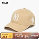 MLB帽子男女刺繡硬頂棒球帽運動(dòng)四季遮陽(yáng)帽3ACP8501N-50BGS-F