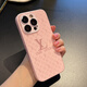 適用蘋(píng)果16promax時(shí)尚新款iPhone15玻璃防摔14全包帶鏡頭膜手機殼 帶鏡頭膜【櫻花粉】 iPhone 16 Pro
