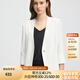 PRICH簡(jiǎn)約淡雅職業(yè)一?？燮叻中湮餮b2025夏季新款設計感V領(lǐng)外套女 39象牙白色 S