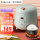 小熊（Bear）小熊（Bear） 1.6升迷你小電飯煲 電飯鍋家用全自動(dòng)宿舍1-3人多功能智能預約保溫煲湯煮粥煮飯 DFB-B16B1清新淺綠 1.6L
