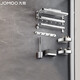九牧（JOMOO）衛生間置物架毛巾架免打孔掛件套裝浴室置物掛件亮銀7件套9394037