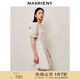 MAXRIENY【浪漫當(dāng)夏】怦然心動裙甜美復(fù)古小紅心提花泡泡袖連衣裙 紅波點(diǎn) L 03
