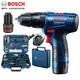 博世（BOSCH） 電動(dòng)螺絲刀充電手電鉆沖擊鉆兩用家用GSB120-LI鋰電鉆12V起子機(jī) 【2.0單電】標(biāo)配+108件博世套裝