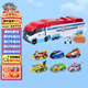 汪汪隊(duì)立大功（PAW PATROL）狗狗巡邏隊(duì)玩具 合金大巴+合金車(chē)套裝