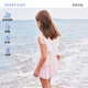 愛(ài)慕兒童（AIMER KIDS）女童海邊度假溫泉連體泳衣裙耐氯A類(lèi) 蝴蝶飛飛 110