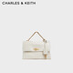 CHARLES&KEITH中號kerry郵差包單肩包斜挎包生日禮物七夕禮物CK2-80782515