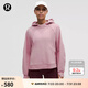 lululemon丨 Scuba 女士寬松款側(cè)開口連帽衫 LW3IU6S 薔薇粉 M /L