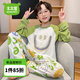 木木屋男童睡衣春秋款兒童家居服套裝純棉中大童長袖男孩青少年上衣褲子 41340線條笑臉 170 男童M