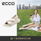 愛步（ECCO）女涼鞋 夏季軟底輕便耐穿厚底涼鞋 科摩系列206653 石灰色37