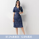 帕羅（PALUOPO）【售完不補】連衣裙女夏季法式復古氣質顯瘦裙子夏天穿的裙子集合 TS258091Z XL (170/92A)