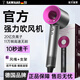 颯望【德國】電吹風(fēng)機家用靜音負離子大功率不傷發(fā)無葉高速速干嬰兒理發(fā)店恒溫吹風(fēng)筒發(fā)廊吹風(fēng)機萊芬 玫紅色 單風(fēng)嘴 30億負離子 七夕情人節(jié)禮物