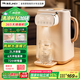 JMEY恒溫電熱水壺?zé)畨丶矣谜{(diào)奶器嬰兒沖奶機(jī)奶泡機(jī)多功能燒水壺智能保溫電水壺定量出水H5 2L 白色