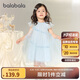 巴拉巴拉女童裙子兒童連衣裙2025夏裝中大童公主洋氣網(wǎng)紗裙子208225111028