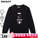 Timberland添柏嵐衛(wèi)衣男春夏戶外運(yùn)動(dòng)休閑上衣寬松舒適套頭打底衫長(zhǎng)袖T恤 黑色 A43E5001 L 180 建議140-160斤