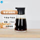 阿司倍鷺（ASVEL）玻璃調(diào)料瓶醬油醋瓶 廚房調(diào)味瓶 家用食品級(jí)油壺油瓶不掛油 170ml