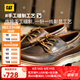 CAT卡特休閑皮鞋復古工裝鞋25春新品牛皮縫制樂(lè )福鞋P726752O1EMC39 深棕色 42