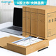 廣博(GuangBo)10只60mm高質(zhì)感純漿牛皮紙檔案盒 資料盒 加厚文件收納盒 財(cái)務(wù)憑證盒 辦公用品A88046