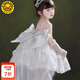 G.DUCKKIDS公主裙女童連衣裙洛麗塔兒童裙子女孩生日禮服六一主持婚紗演出服 裙子包含拖尾蓬蓬裙 120 （建議身高110cm  6-7歲）c