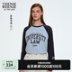 Teenie Weenie小熊長(zhǎng)袖T恤女2025年春夏新款美式學(xué)院插肩袖上衣打底衫 淺藍(lán)色 S