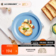酷彩（Le Creuset）炻瓷19/23cm圓形碟 家用餐具水果盤甜品盤西餐盤沙拉盤餐盤 圓形碟水晶藍(lán) 23cm