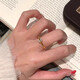瑞諾黃金行星鉆戒女新款999足金小眾設(shè)計(jì)鑲嵌戒指生日情人節(jié)禮物 禮盒