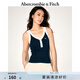 ABERCROMBIE & FITCH【亨利領(lǐng)背心】女裝25夏季新款經(jīng)典小麋鹿背心上衣KI139-5274 海軍藍(lán) S (165/92A)