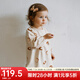 OAK FAMILY秋冬新品1-6歲女寶寶長袖連衣裙可愛高彈寬松衛(wèi)衣裙洋氣公主裙 小面包 90 cm
