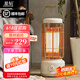 星鉆（Xingzuan）鳥籠取暖器家用電暖器電暖氣節(jié)能速熱小太陽(yáng)復(fù)古遠(yuǎn)紅外碳素管桌面烤火爐多檔調(diào)節(jié)寵物取暖不干燥 【白色基礎(chǔ)款】鈑金網(wǎng)罩/雙碳素管發(fā)熱/15㎡適用