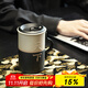 萬(wàn)仟堂（Edenus）高檔茶杯 陶瓷功夫水杯簡(jiǎn)約辦公杯馬克杯家用泡茶杯送禮 手握天下 透明啞光釉