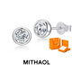 MITHAOL【明星同款】泡泡耳釘女百搭2025新款50分莫桑鉆情人節(jié)禮物送女友 白金色泡泡耳釘專(zhuān)柜禮盒裝 情人節(jié)紀(jì)念日生日禮物送女友