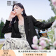香影黑色西裝外套女2025春季新款今年流行小西服職業(yè)通勤休閑春秋 黑色 L
