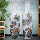 景德鎮陶瓷器手繪粉彩落地大花瓶客廳裝飾品公司酒店開(kāi)業(yè)送禮擺件 1.6米手繪粉彩源遠流長(cháng)單個(gè)