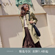 OVV2023秋冬新款女裝溫柔自然翻領(lǐng)暗門襟休閑通勤針織羊毛風(fēng)衣 卡其（凈色）A1 M