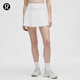 lululemon丨Lightweight 女士輕盈版高腰網(wǎng)球裙速干芯吸 LW8AJGS 白色 S /6