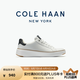 colehaan/歌涵 男士休閑鞋 新款小白鞋牛皮革增高低幫休閑運(yùn)動(dòng)鞋C34226 白色-C34226 41.5